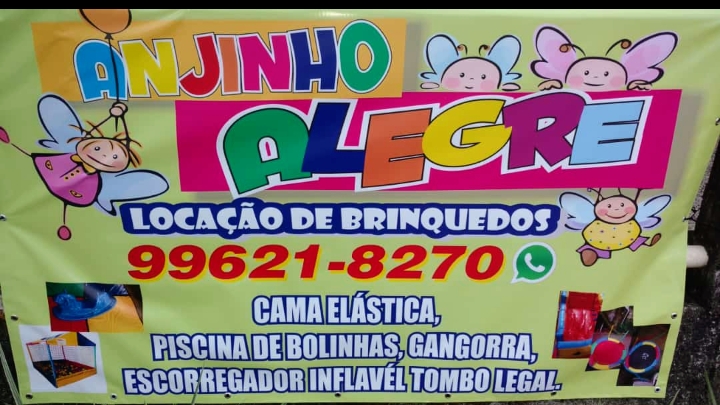Anjinho Alegre Locação de Brinquedos