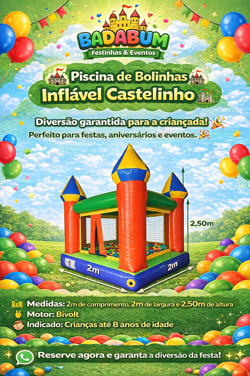 Locação De Brinquedos Badabum Brinquedos