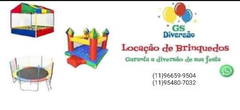 GS Diversões - Locação de Brinquedos