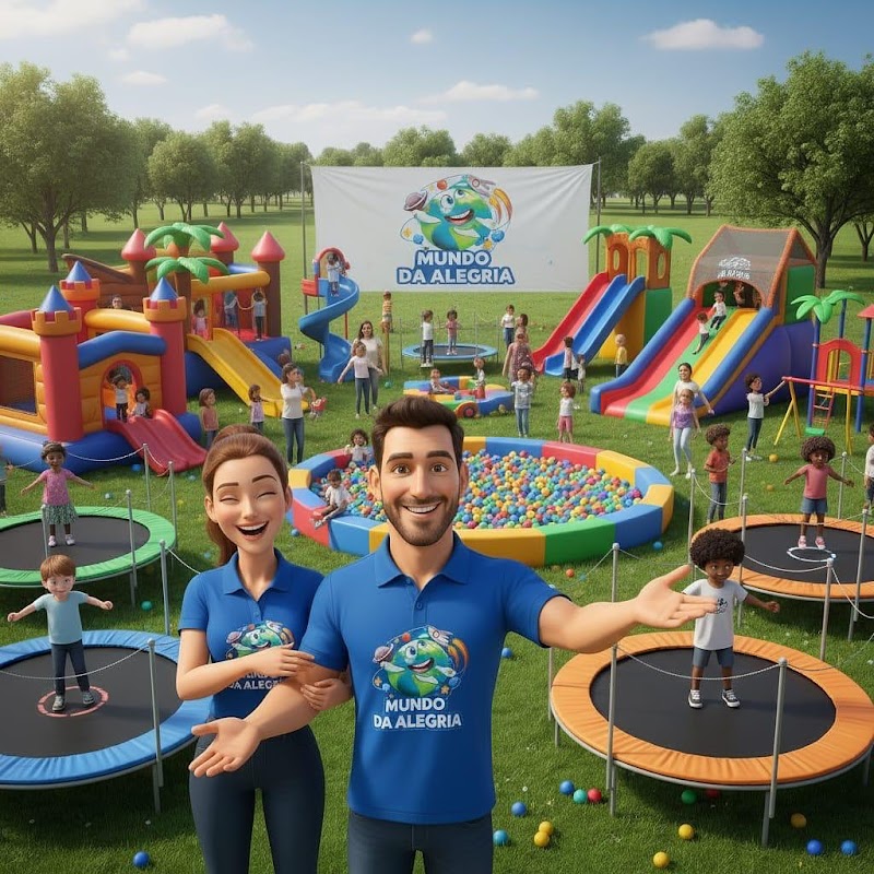 MUNDO DA ALEGRIA Aluguel de Brinquedos para Festas e Eventos