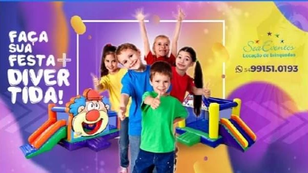Locação de brinquedos Sea Eventos