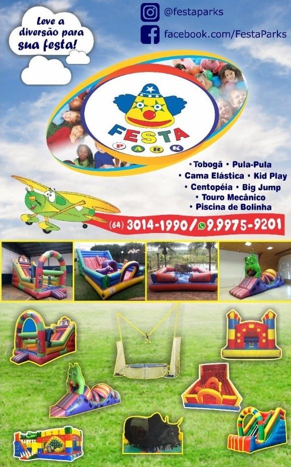 Festa Park - Aluguel de brinquedos para festas infantis