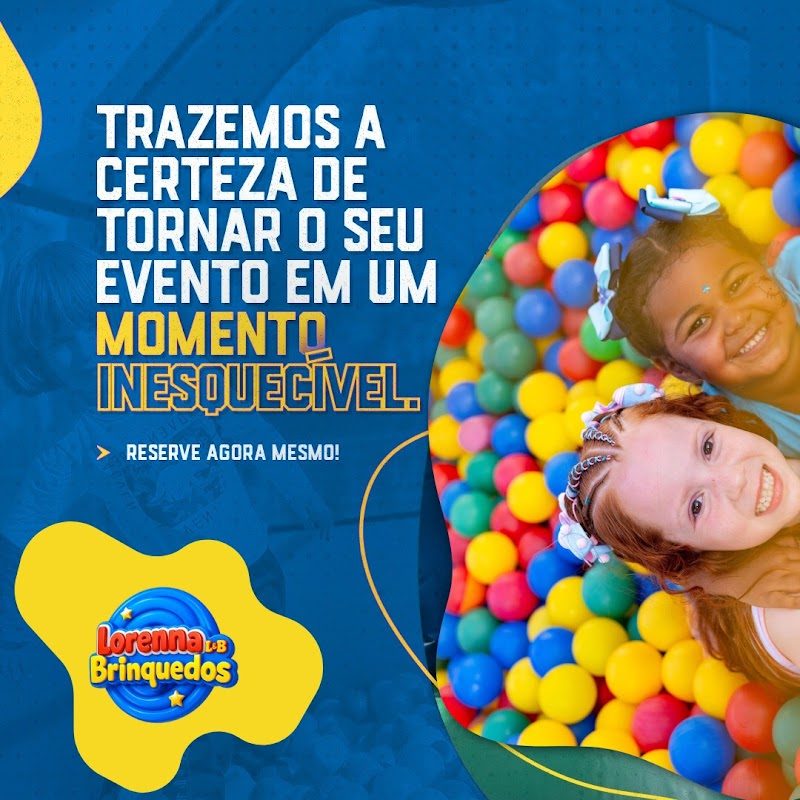 Lorenna Brinquedos | Locação de Brinquedos | Arapiraca-AL