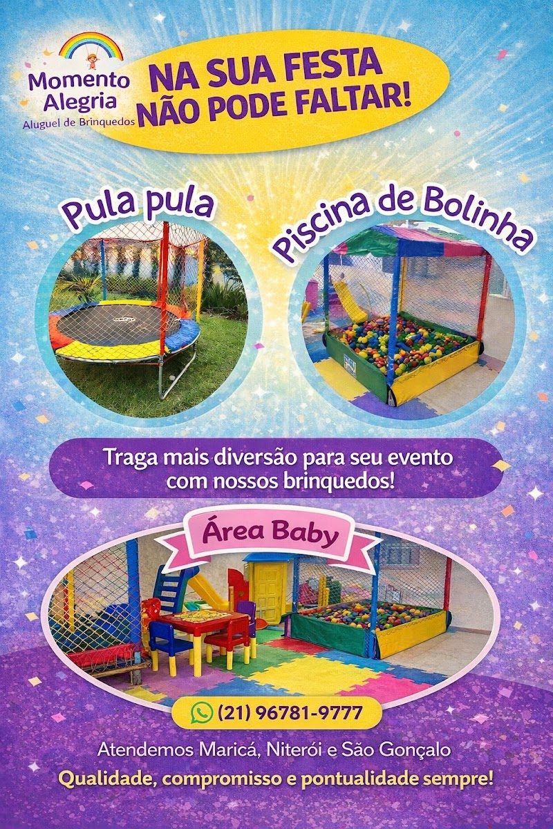 Momento Alegria Aluguel de brinquedos