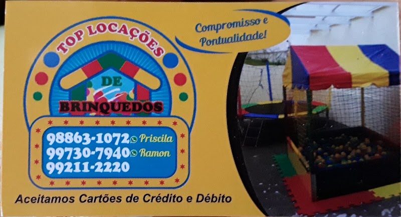 Top Locações de Brinquedos Mesas e Cadeiras