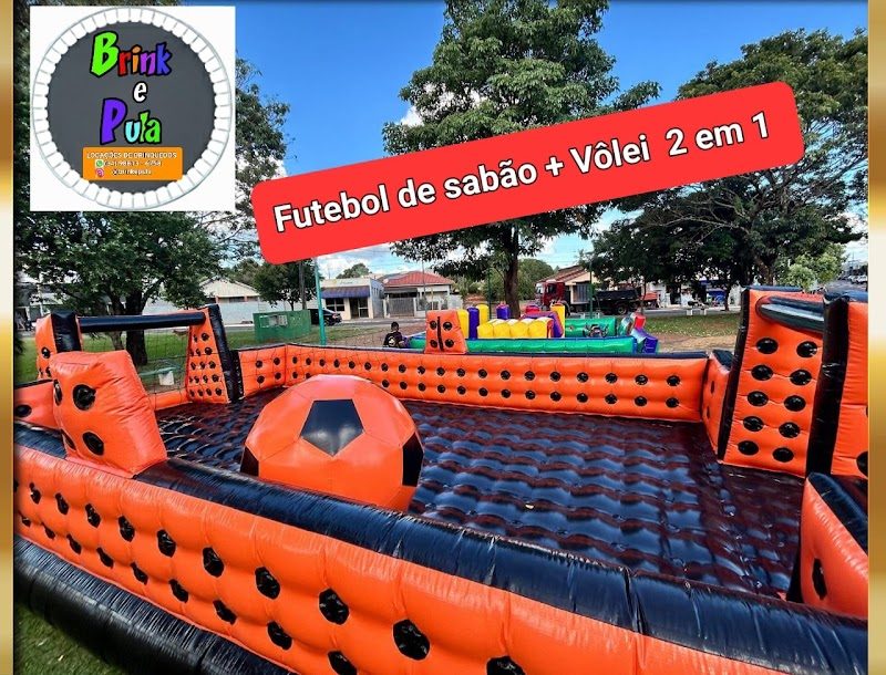 Aluguel de Pula Pula,futebol de sabão , touro mecânico| Brink e Pula