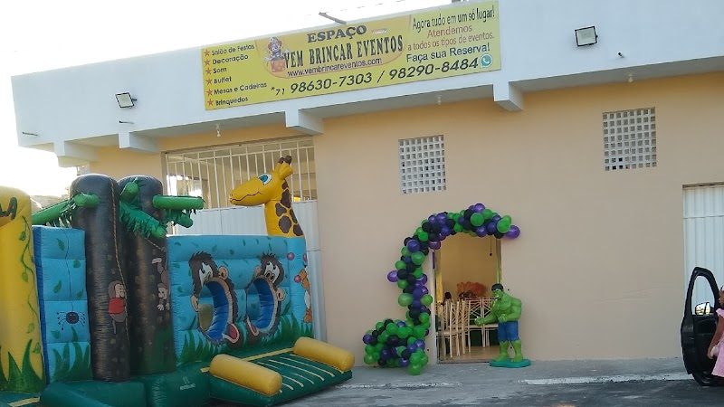Locação de brinquedos, ações promocionais vem brincar eventos
