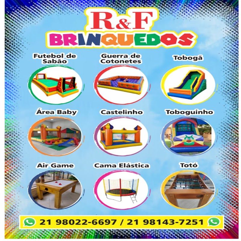R&F Aluguel brinquedos