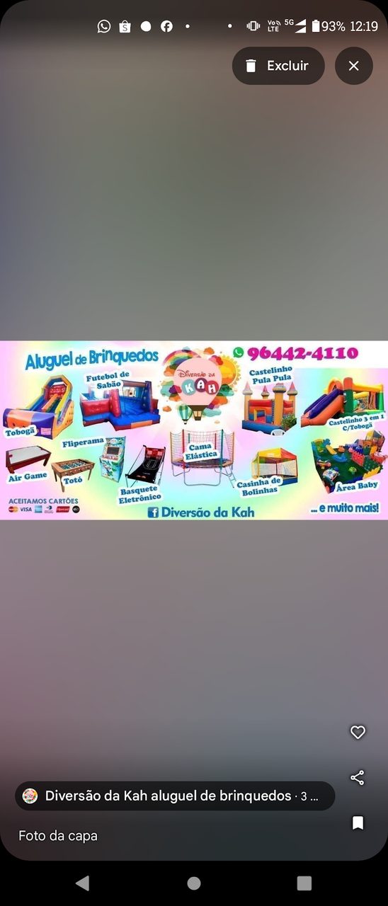 Diversão da Kah aluguel de brinquedos