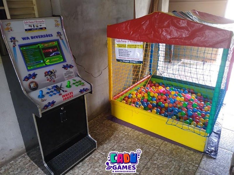 Cadu Games Locação de Brinquedo para festa em Uberlândia