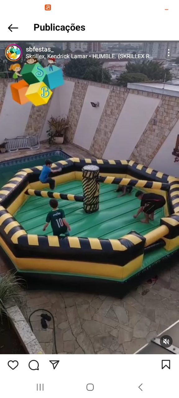 SB FESTAS E LOCAÇÕES | Multiplays| Touro Mecânico | Giro Radical | Tobogã |Brinquedos Infláveis